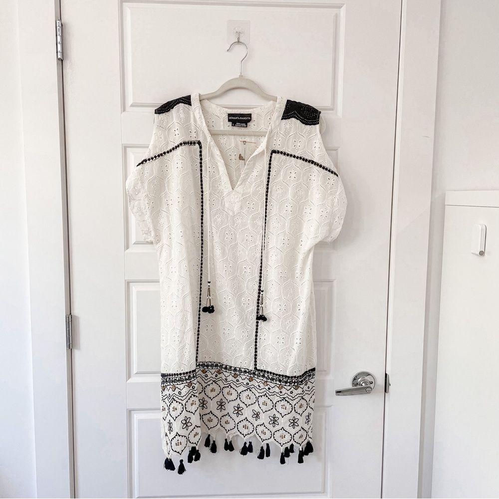 NEW Hemant & Nandita Anthropologie Aditya Embroidered Tunic Dress - Picture 3 of 7